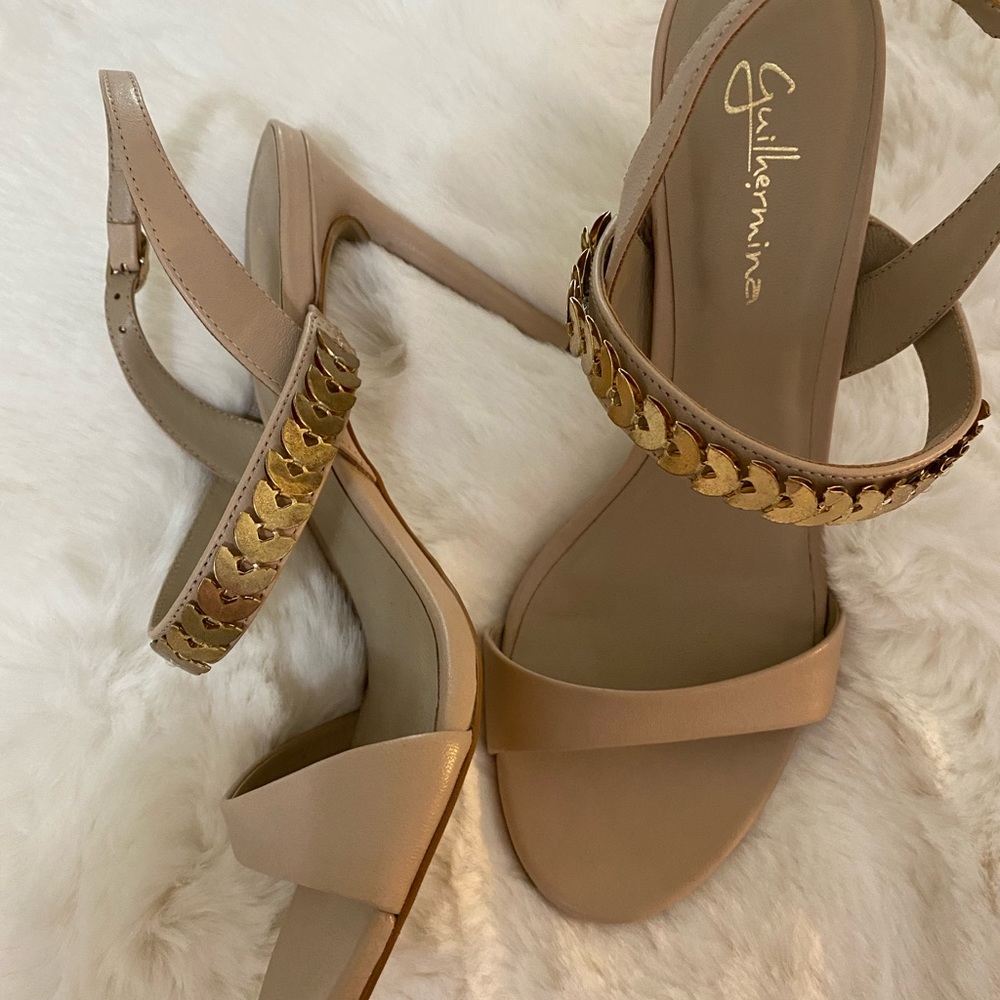 Anthropologie Nude Heel